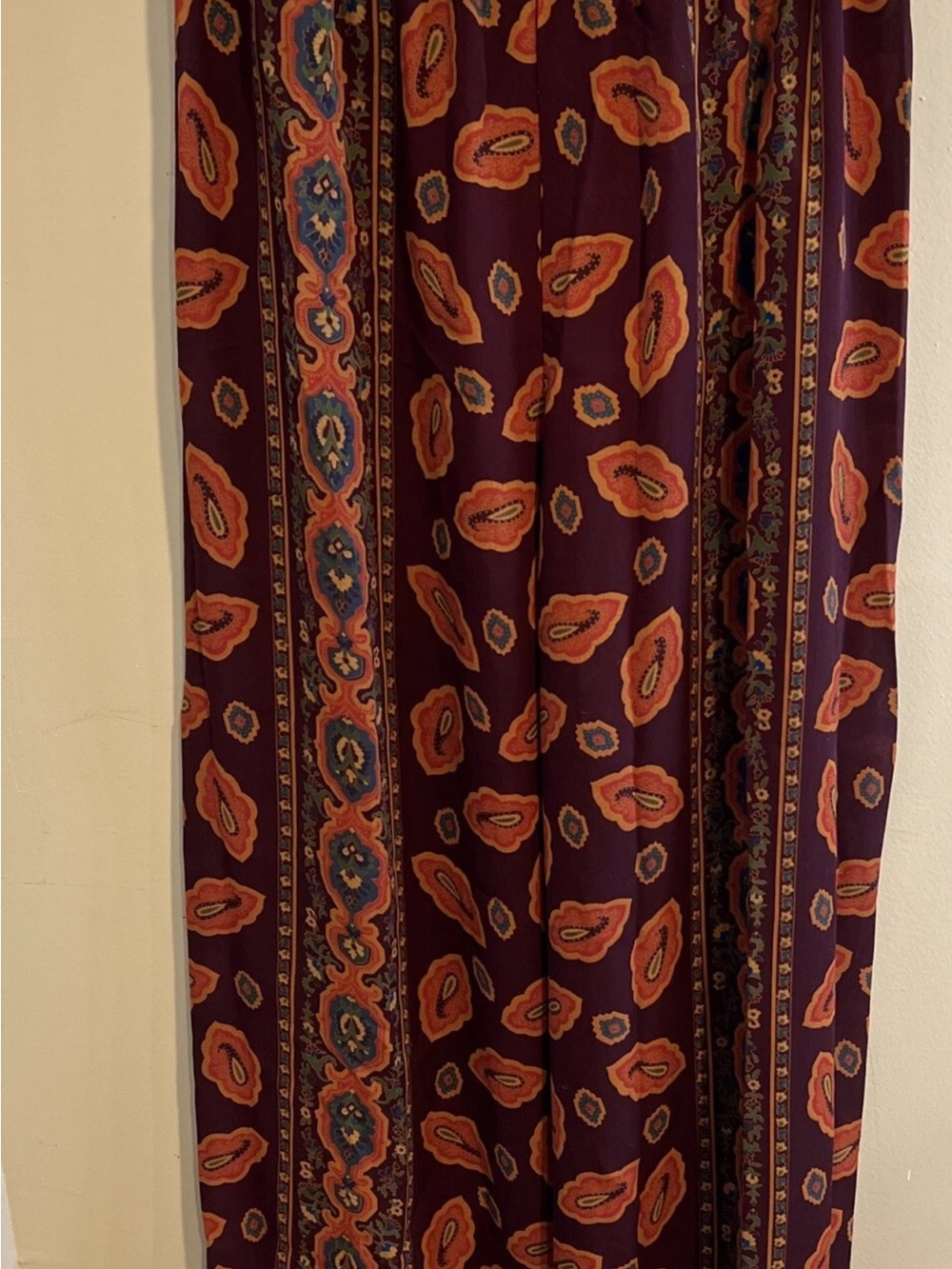 VTG Vintage Victoria's Secret Gold Label Womens Large Floral  Pants